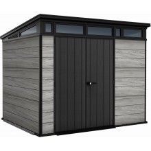 KETER PENT SIGNATURE 9 x 7 Gerätehaus, 279 x 218 x 226 cm, grau 17214177