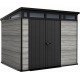 KETER PENT SIGNATURE 9 x 7 Gerätehaus, 279 x 218 x 226 cm, grau 17214177