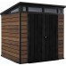KETER PENT SIGNATURE HORIZONTAL 7 x 7 Gerätehaus, 216 x 218 x 226 cm, Walnuss 17212803