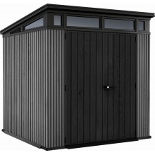 KETER PENT SIGNATURE VERTICAL 7 x 7 Gerätehaus, 216 x 218 x 226 cm, grau 17213211