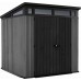 KETER PENT SIGNATURE VERTICAL 7 x 7 Gerätehaus, 216 x 218 x 226 cm, grau 17213211