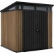 KETER PENT SIGNATURE VERTICAL 7 x 7 Gerätehaus, 216 x 218 x 226 cm, braun 17213211