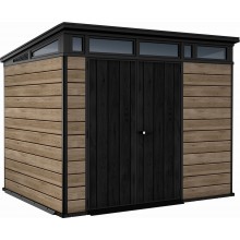 KETER PENT SIGNATURE HORIZONTAL 9 x 7 Gerätehaus, 279 x 218 x 226 cm, ashwood 17212899