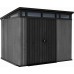 KETER PENT SIGNATURE VERTICAL 9 x 7 Gerätehaus, 279 x 218 x 226 cm, grau 17213210