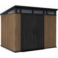 KETER PENT SIGNATURE VERTICAL 9 x 7 Gerätehaus, 279 x 218 x 226 cm, braun 17213210