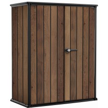KETER SIGNATURE 1400L Gartenschrank, 140 x 73,6 x 170,4 cm, Walnuss 17212898