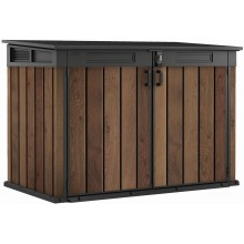 KETER SIGNATURE 2020L Aufbewahrungsschuppen, 190 x 109 x 132,5 cm, Walnuss 17213179