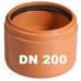 OSMA KGUSM Übergangsstück DN 200, PVC/Steinzeug 223840