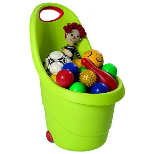 KETER KIDDIES GO Spielzeugwagen für Kinder, grün 17183001