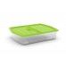 KIS SPINNING BOX XL 56L 77x58,5x17,5cm transparent / grün