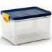 KIS CLIPPER BOX S 5,5l 30x19,5x16,5cm transparent/blau