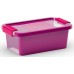 KIS BI BOX XS 3L 26,5x16x10cm lila/transparent