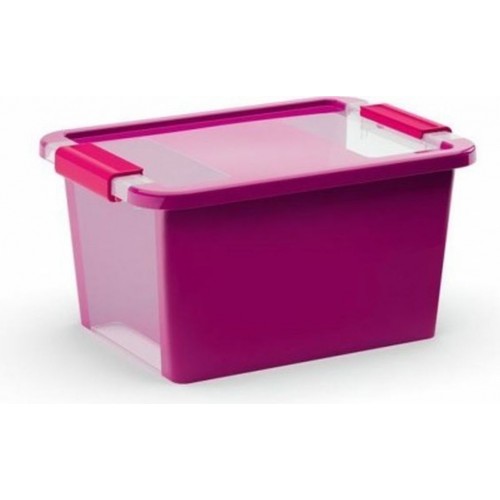 KIS BI BOX S 11L 36,5x26x19cm lila/transparent