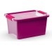 KIS BI BOX S 11L 36,5x26x19cm lila/transparent