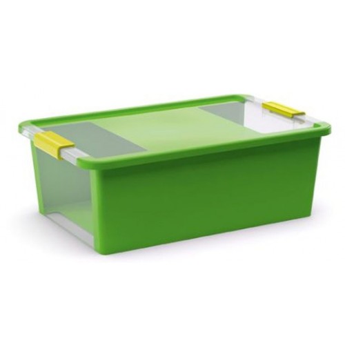 KIS BI BOX M 26L 55x35x19cm grün/transparent