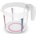 KIS VERSO 0,5L Messbecher 19,5 x 12,5 x 14 cm transparent