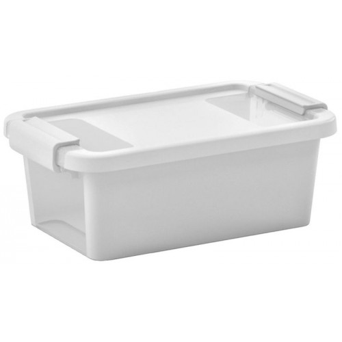 KIS BI BOX XS 3L 26,5x16x10cm weiß/transparent
