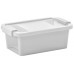 KIS BI BOX XS 3L 26,5x16x10cm weiß/transparent