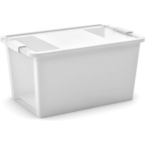 KIS BI BOX L 40L 55x35x28cm weiß/transparent