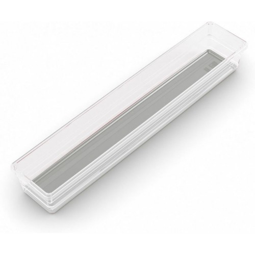 KIS SISTEMO 5 Sortierbox 7,5x37,5x5cm transparent-grau KIS SISTEMO 5 Sortierbox 7,5x37,5x5cm transparent-grau