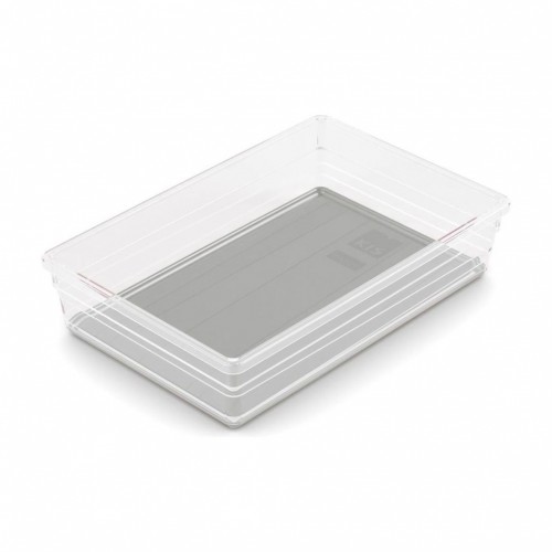 KIS SISTEMO 7 Sortierbox 15,5x22,5x5cm transparent-grau