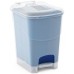 KIS KORAL L 20L Treteimer 25,5x34x40,5cm transparent/blau