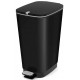 KIS CHIC BIN L 50L Treteimer 29 x 44,5 x 60,5 cm schwarz