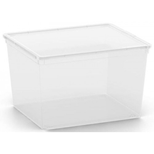 KIS C BOX CUBE Aufbewahrungsbox 40x34x25cm 27L transparent