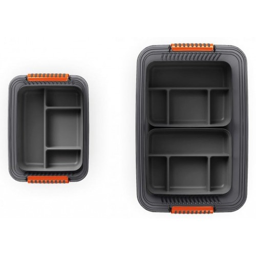 KIS K LATCH BOX DIVIDER S-M-L Ablageschale 31,5x24x7,5cm grau KIS K LATCH BOX DIVIDER S-M-L Ablageschale 31,5x24x7,5cm grau
