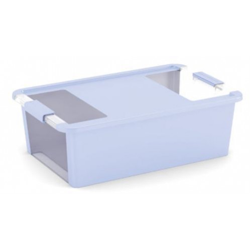 KIS BI BOX M 26L 55x35x19cm blueberry/transparent KIS BI BOX M 26L 55x35x19cm blueberry/transparent