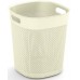 KIS FILO BUCKET 16L Büroeimer 28x28x32cm creme