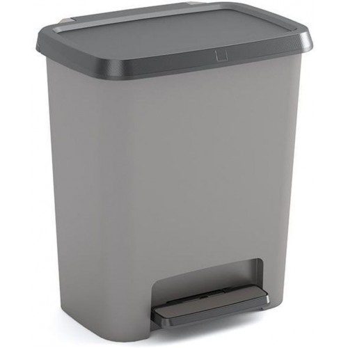 KIS COMPATTA 25L Treteimer 38 x 28 x 43 cm grau