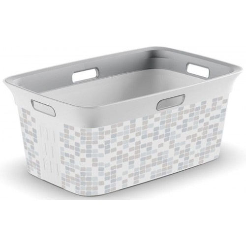 KIS CHIC BASKET MOSAIC 45L Wäschekorb 59x39x27cm KIS CHIC BASKET MOSAIC 45L Wäschekorb 59x39x27cm