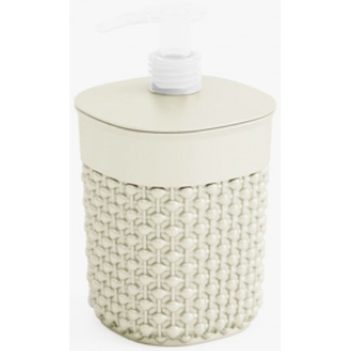 KIS FILO Seifenspender 9x9x16cm creme KIS FILO Seifenspender 9x9x16cm creme