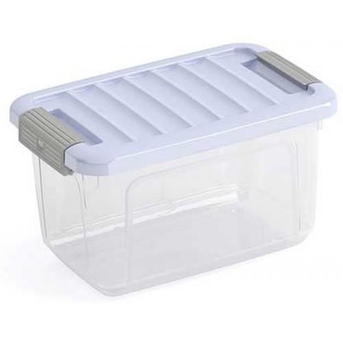 KIS W BOX XS 5L 28x18x17cm Transparent/Blueberry KIS W BOX XS 5L 28x18x17cm Transparent/Blueberry
