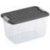 KIS W BOX S 15L 38x25x23cm Transparent/Grau