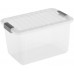 KIS W BOX S 15L 38x25x23cm Transparent/Hellgrau