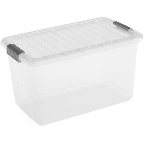 KIS W BOX M 30L 49x30x29cm Transparent/Hellgrau