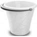 KIS Round Eimer 12L 35x29cm weiß