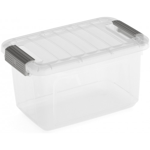 KIS W BOX XS 5L 28x18x17cm Transparent/Hellgrau KIS W BOX XS 5L 28x18x17cm Transparent/Hellgrau
