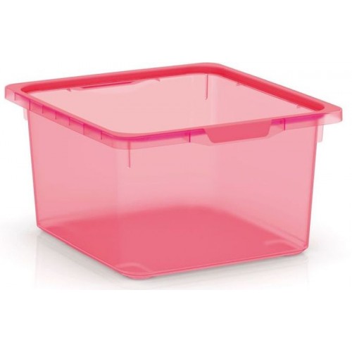 KIS KISKREO BOX M 17,5L Aufbewahrungsbox 39x35x20,5cm transparent fuchsia KIS KISKREO BOX M 17,5L Aufbewahrungsbox 39x35x20,5cm transparent fuchsia