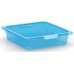 KIS KISKREO BOX S 7,5L Aufbewahrungsbox 39x35x9cm transparent blau