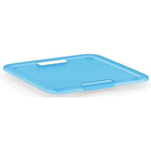 KIS KISKREO S-M Deckel 39x35x2cm transparent blau