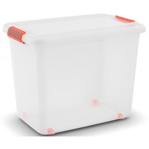 KIS K LATCH BOX XXL 69L 59x39x45cm transparentní