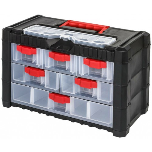 Kistenberg MULTICASE Cargo Sortimentskoffer, 400 x 200 x 260 mm KMC301