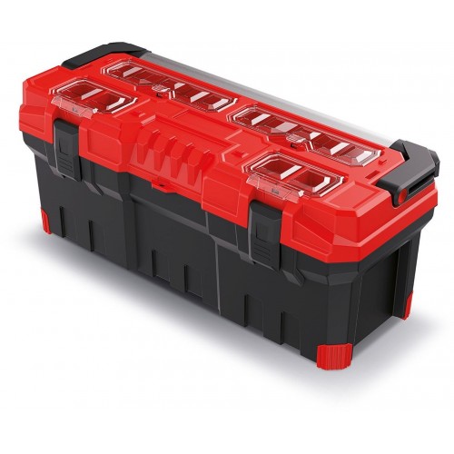 Prosperplast TITAN PLUS Werkzeugkoffer, 752 x 300 x 304 mm, rot KTIPA7530-3020 Prosperplast TITAN PLUS Werkzeugkoffer, 752 x 300 x 304 mm, rot KTIPA7530-3020