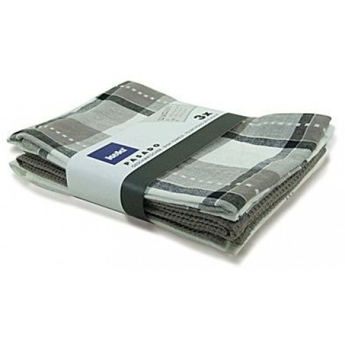 KELA Geschirrtuch PASADO 3tlg., grau KL-15961 KELA Geschirrtuch PASADO 3tlg., grau KL-15961