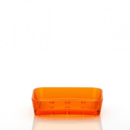 KELA Seifenschale Kristall orange KL-21859 KELA Seifenschale Kristall orange KL-21859