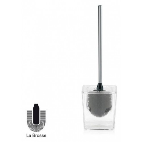 KELA WC Garnitur Kristall transparent KL-21904