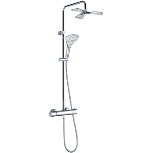 Kludi FIZZ Thermostat Dual Shower System 3S DN 1 6709605-00 Kludi FIZZ Thermostat Dual Shower System 3S DN 1 6709605-00